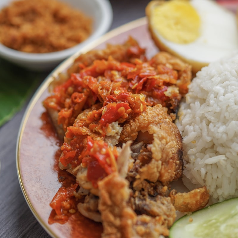 Foto menu Nasi Bakar Ayam Kemangi