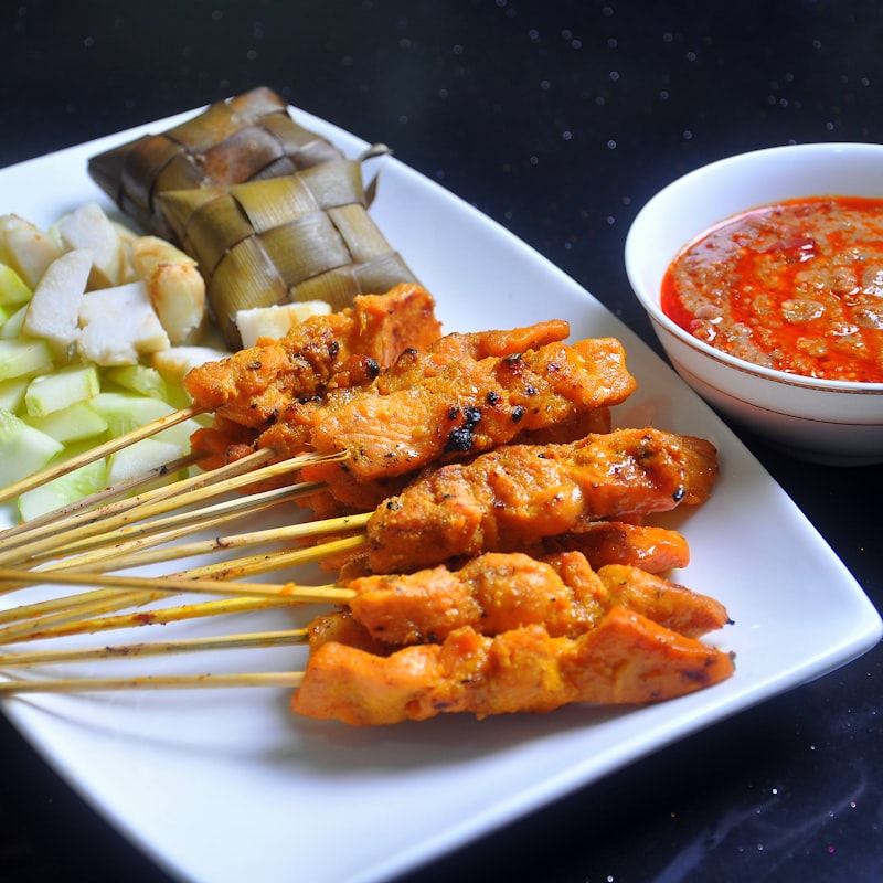 Foto menu Sate Ayam Bumbu Kacang