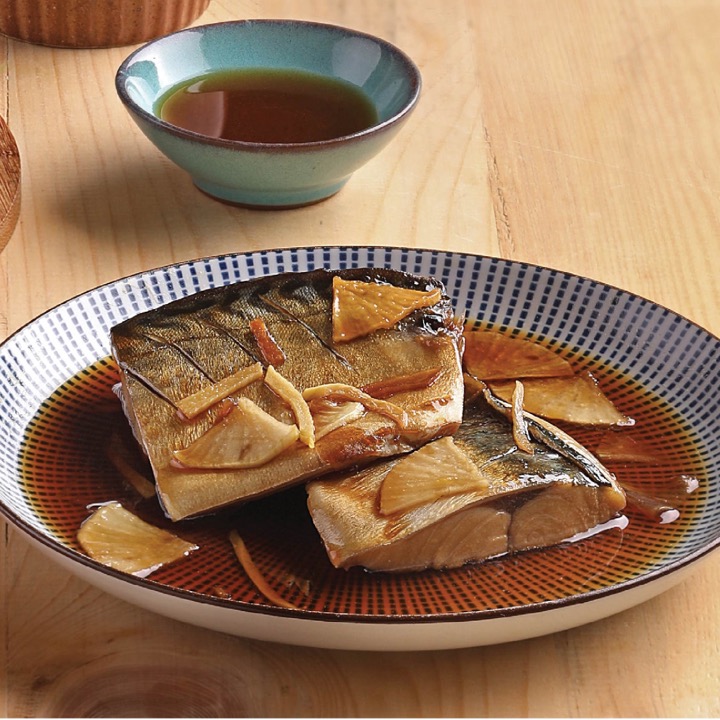 Foto menu Simmered Mackerel