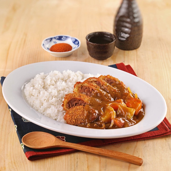 Foto menu Minced Beef Katsu Curry Rice