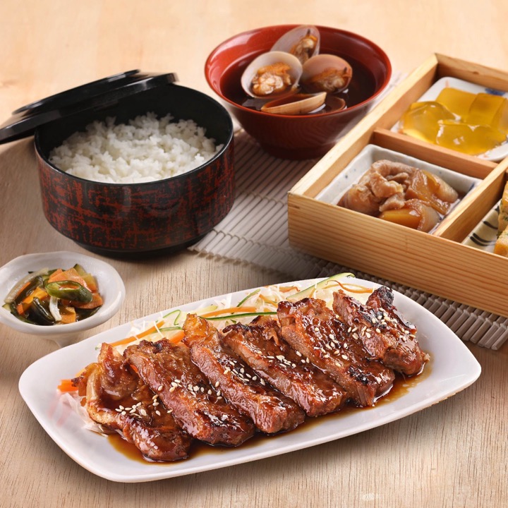 Foto menu Beef Teriyaki Set