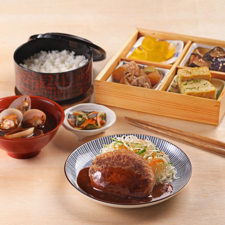 Foto menu Demi Glace Hamburg Set