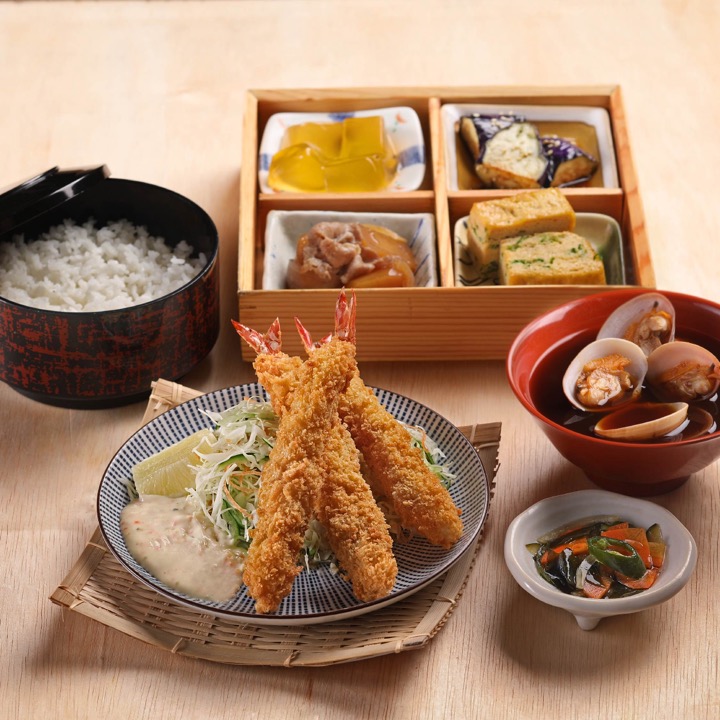 Foto menu Fried Prawn Set
