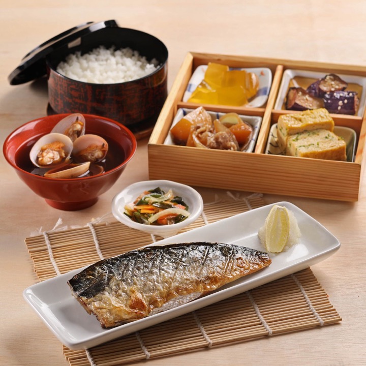 Foto menu Grilled Mackerel Set
